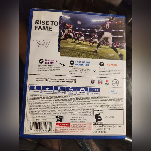 EA Sports Madden NFL 21 PS4 Video Game - Purple - Picture 2 of 4